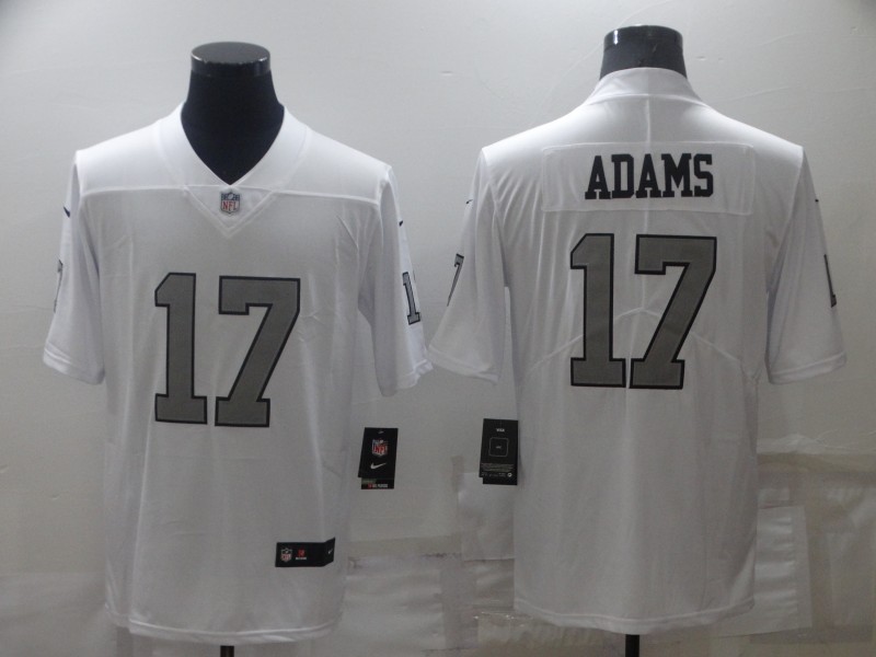 Men Oakland Raiders 17 Adams White Nike Vapor Untouchable Limited 2022 NFL Jersey